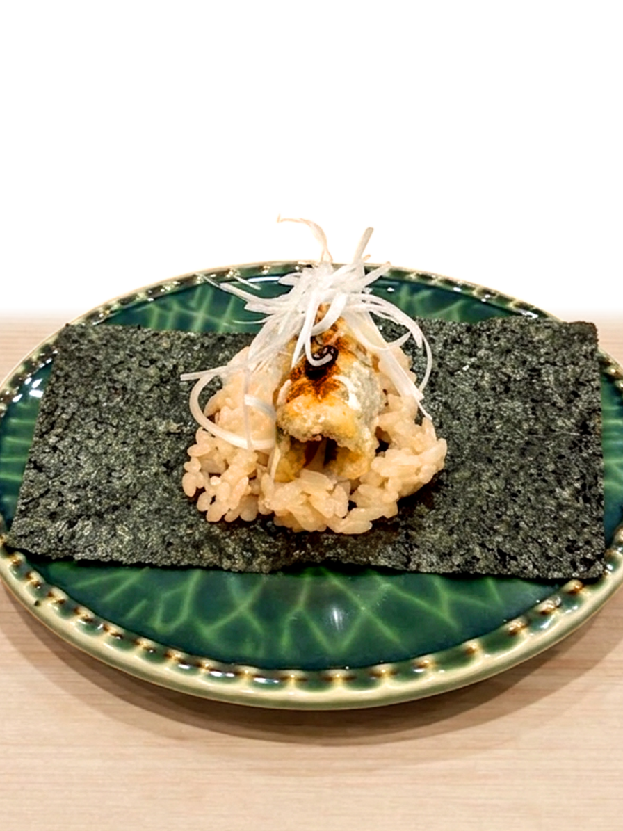 職人の技を表現した一皿